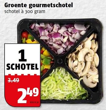 Aanbiedingen Groente gourmetschotel - Huismerk Poiesz - Geldig van 21/12/2015 tot 27/12/2015 bij Poiesz