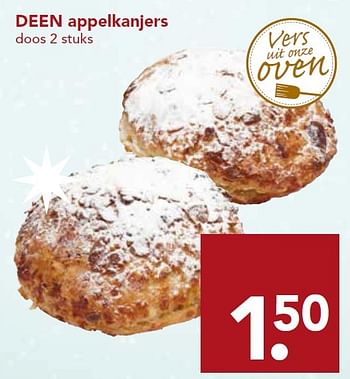 Aanbiedingen Deen appelkanjers - Huismerk deen supermarkt - Geldig van 20/12/2015 tot 26/12/2015 bij Deen Supermarkten