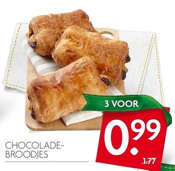 Aanbiedingen Chocolade broodjes - Huismerk - Deka Markt - Geldig van 20/12/2015 tot 26/12/2015 bij Deka Markt