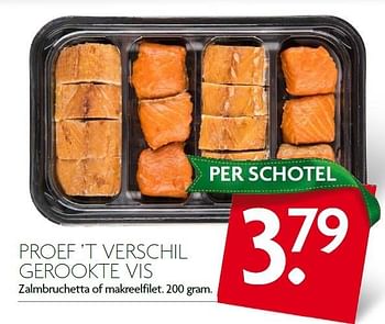 Aanbiedingen Proef `t verschil gerookte vis - Huismerk - Deka Markt - Geldig van 20/12/2015 tot 26/12/2015 bij Deka Markt