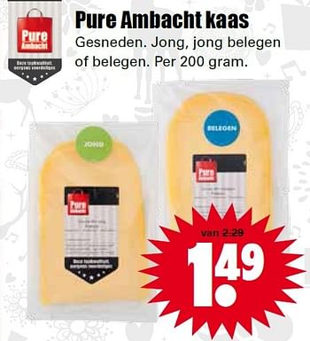 Aanbiedingen Pure ambacht kaas - Huismerk - Dirk - Geldig van 20/12/2015 tot 26/12/2015 bij Lekker Doen