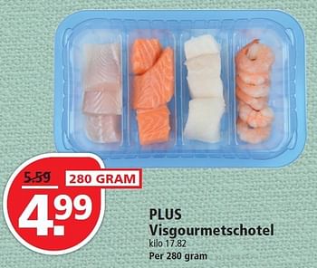 Aanbiedingen Plus visgourmetschotel - Huismerk - Plus - Geldig van 20/12/2015 tot 26/12/2015 bij Plus