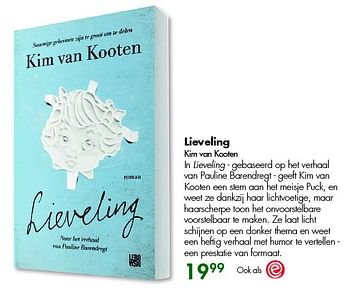 Aanbiedingen Lieveling kim van kooten - Huismerk - The Read Shop - Geldig van 07/12/2015 tot 27/12/2015 bij The Read Shop