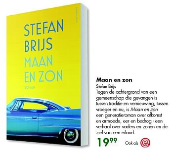 Aanbiedingen Maan en zon stefan brijs - Huismerk - The Read Shop - Geldig van 07/12/2015 tot 27/12/2015 bij The Read Shop