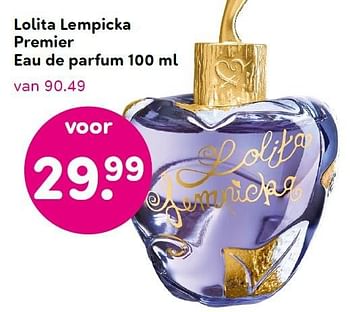 Aanbiedingen Lolita lempicka premier eau de parfum - Lolita Lempicka - Geldig van 14/12/2015 tot 27/12/2015 bij da