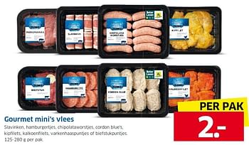 Aanbiedingen Gourmet mini`s vlees - Huismerk - Lidl - Geldig van 21/12/2015 tot 27/12/2015 bij Lidl