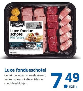 Aanbiedingen Luxe fondueschotel - Delicieux - Geldig van 21/12/2015 tot 27/12/2015 bij Lidl