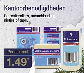 Aanbiedingen Kantoorbenodigdheden - Huismerk - Aldi - Geldig van 23/12/2015 tot 29/12/2015 bij Aldi