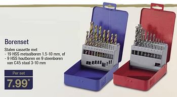 Aanbiedingen Borenset - Huismerk - Aldi - Geldig van 23/12/2015 tot 29/12/2015 bij Aldi