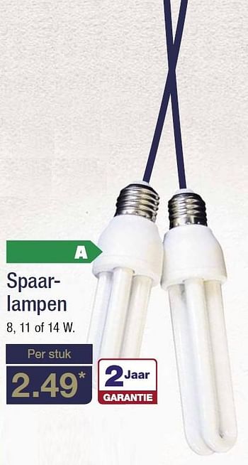 Aanbiedingen Spaar-lampen - Huismerk - Aldi - Geldig van 23/12/2015 tot 29/12/2015 bij Aldi