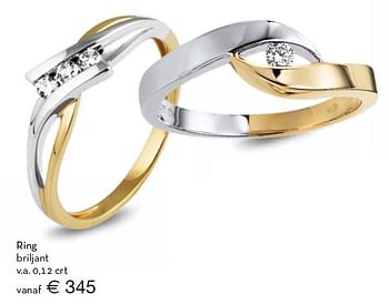Aanbiedingen Ring briljant v.a. 0,12 crt - Huismerk - Siebel Juweliers - Geldig van 13/12/2015 tot 31/12/2015 bij Siebel Juweliers