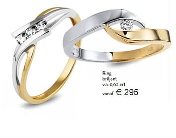 Aanbiedingen Ring briljant v.a. 0,02 crt - Huismerk - Siebel Juweliers - Geldig van 13/12/2015 tot 31/12/2015 bij Siebel Juweliers