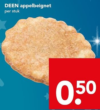 Aanbiedingen Deen appelbeignet - Huismerk deen supermarkt - Geldig van 27/12/2015 tot 02/01/2016 bij Deen Supermarkten