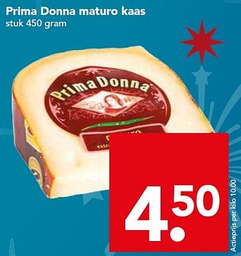 Aanbiedingen Prima donna maturo kaas - Primadonna - Geldig van 27/12/2015 tot 02/01/2016 bij Deen Supermarkten