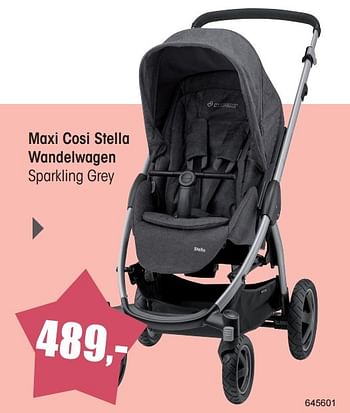 Aanbiedingen Maxi cosi stella wandelwagen - Maxi-cosi - Geldig van 04/01/2016 tot 31/03/2016 bij Multi Bazar