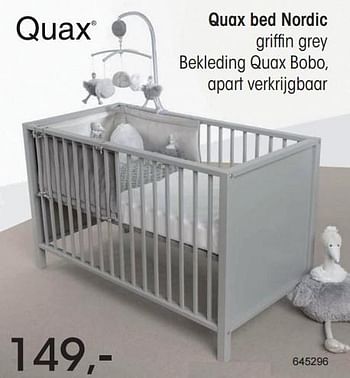 Aanbiedingen Quax bed nordic - Quax - Geldig van 04/01/2016 tot 31/03/2016 bij Multi Bazar
