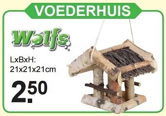 Aanbiedingen Wolfs voederhuis - Wolfs - Geldig van 04/01/2016 tot 24/01/2016 bij Van Cranenbroek
