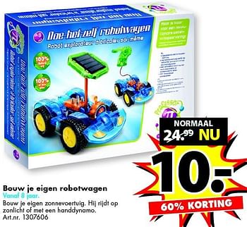 Aanbiedingen Bouw je eigen robotwagen - Huismerk - Bart Smit - Geldig van 26/12/2015 tot 10/01/2016 bij Bart Smit