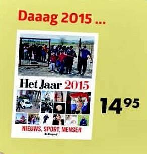 Aanbiedingen Het jaar 2015 - Huismerk-Bruna - Geldig van 28/12/2015 tot 10/01/2016 bij Bruna