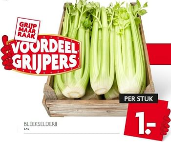 Aanbiedingen Bleekselderij - Huismerk - Deka Markt - Geldig van 03/01/2016 tot 09/01/2016 bij Deka Markt