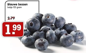 Aanbiedingen Blauwe bessen - Huismerk - Em-té - Geldig van 03/01/2016 tot 09/01/2016 bij Em-té