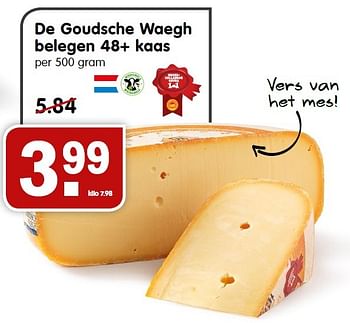 Aanbiedingen De goudsche waegh belegen 48+ kaas - De Goudsche Waegh - Geldig van 03/01/2016 tot 09/01/2016 bij Em-té