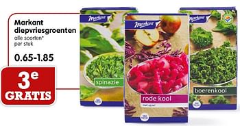 Aanbiedingen Markant diepvriesgroenten - Markant - Geldig van 03/01/2016 tot 09/01/2016 bij Em-té