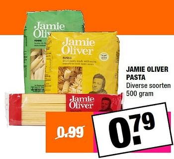 Aanbiedingen Jamie oliver pasta - Jamie Oliver - Geldig van 04/01/2016 tot 17/01/2016 bij Big Bazar