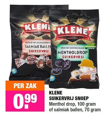 Aanbiedingen Klene suikervrij snoep - Klene - Geldig van 04/01/2016 tot 17/01/2016 bij Big Bazar