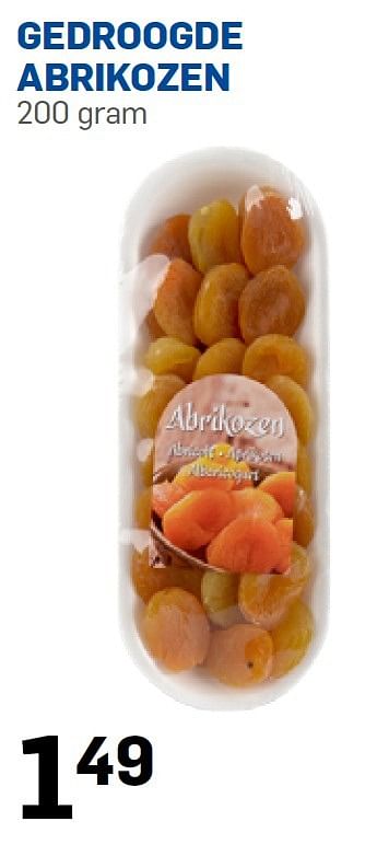 Aanbiedingen Gedroogde abrikozen - Huismerk - Action - Geldig van 04/01/2016 tot 08/02/2016 bij Action