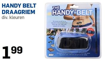 Aanbiedingen Handy belt draagriem - The Handy Belt - Geldig van 04/01/2016 tot 08/02/2016 bij Action
