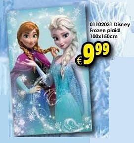 Aanbiedingen Disney frozen plaid - Disney  Frozen - Geldig van 16/01/2016 tot 14/02/2016 bij ToyChamp