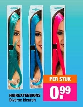 Aanbiedingen Hairextensions - Huismerk - Big Bazar - Geldig van 18/01/2016 tot 31/01/2016 bij Big Bazar