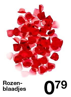Aanbiedingen Rozenblaadjes - Huismerk - Zeeman  - Geldig van 23/01/2016 tot 30/01/2016 bij Zeeman