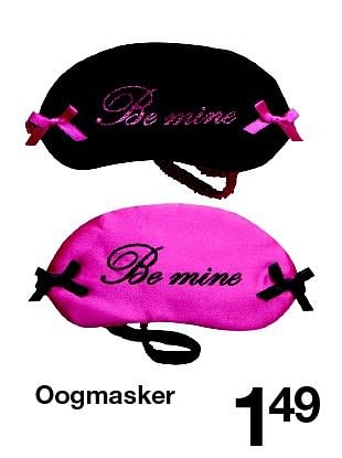 Aanbiedingen Oogmasker - Huismerk - Zeeman  - Geldig van 23/01/2016 tot 30/01/2016 bij Zeeman