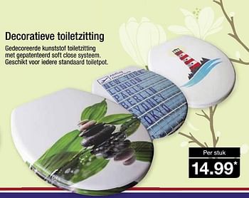 Aanbiedingen Decoratieve toiletzitting - Huismerk - Aldi - Geldig van 20/01/2016 tot 26/01/2016 bij Aldi