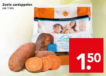 Aanbiedingen Zoete aardappelen - Huismerk deen supermarkt - Geldig van 24/01/2016 tot 30/01/2016 bij Deen Supermarkten