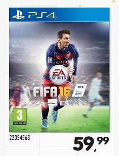 Aanbiedingen Fifa 16 - Electronic Arts - Geldig van 26/01/2016 tot 23/02/2016 bij Supra Bazar