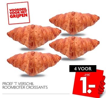 Aanbiedingen Proef `t verschil roomboter croissants - Huismerk - Deka Markt - Geldig van 24/01/2016 tot 30/01/2016 bij Deka Markt