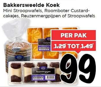 Aanbiedingen Bakkersweelde koek - Bakkersweelde - Geldig van 24/01/2016 tot 30/01/2016 bij Vomar