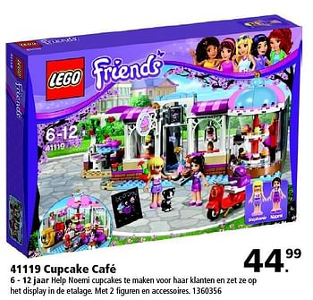 Aanbiedingen 41119 cupcake café - Lego - Geldig van 23/01/2016 tot 07/02/2016 bij Intertoys