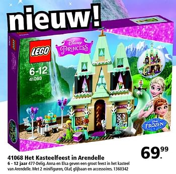 Aanbiedingen 41068 het kasteelfeest in arendelle - Lego - Geldig van 23/01/2016 tot 07/02/2016 bij Intertoys