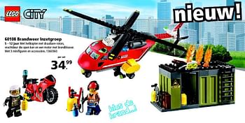 Aanbiedingen 60108 brandweer inzetgroep - Lego - Geldig van 23/01/2016 tot 07/02/2016 bij Intertoys