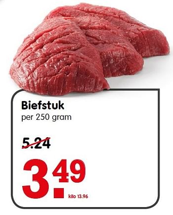 Aanbiedingen Biefstuk - Huismerk - Em-té - Geldig van 31/01/2016 tot 06/02/2016 bij Em-té