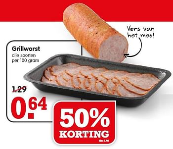 Aanbiedingen Grillworst - Huismerk - Em-té - Geldig van 31/01/2016 tot 06/02/2016 bij Em-té