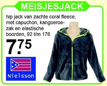 Aanbiedingen Meisjesjack - Nielsson - Geldig van 01/02/2016 tot 21/02/2016 bij Van Cranenbroek