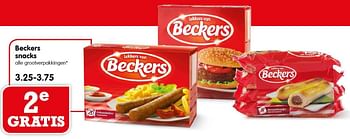 Aanbiedingen Beckers snacks alle grootverpakkingen - Beckers - Geldig van 31/01/2016 tot 06/02/2016 bij Em-té