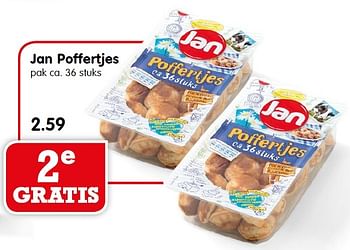 Aanbiedingen Jan poffertjes - Jan - Geldig van 31/01/2016 tot 06/02/2016 bij Em-té