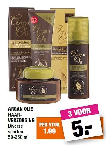 Aanbiedingen Argan olie haarverzorging - Argan - Geldig van 01/02/2016 tot 14/02/2016 bij Big Bazar