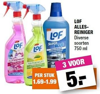 Aanbiedingen Lof allesreiniger - Lof - Geldig van 01/02/2016 tot 14/02/2016 bij Big Bazar